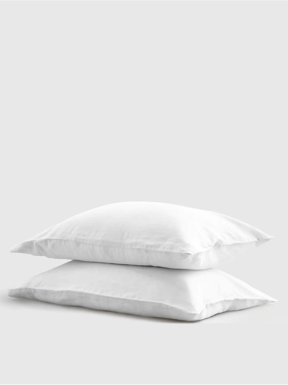 New Quince European White Linen Pillow Case Set - Retail is 50